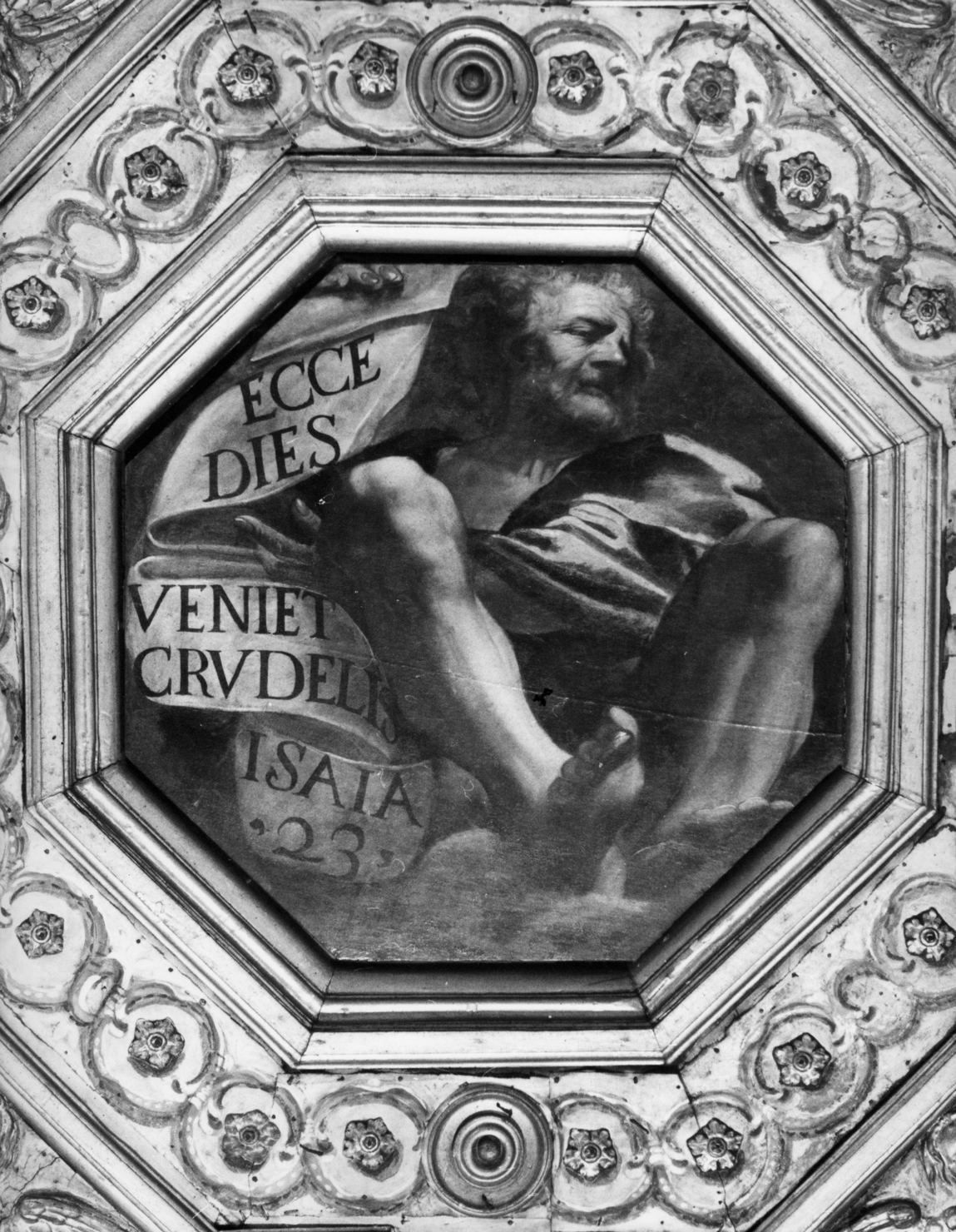 Isaia (dipinto, elemento d'insieme) di Vanni Raffaello (sec. XVII)