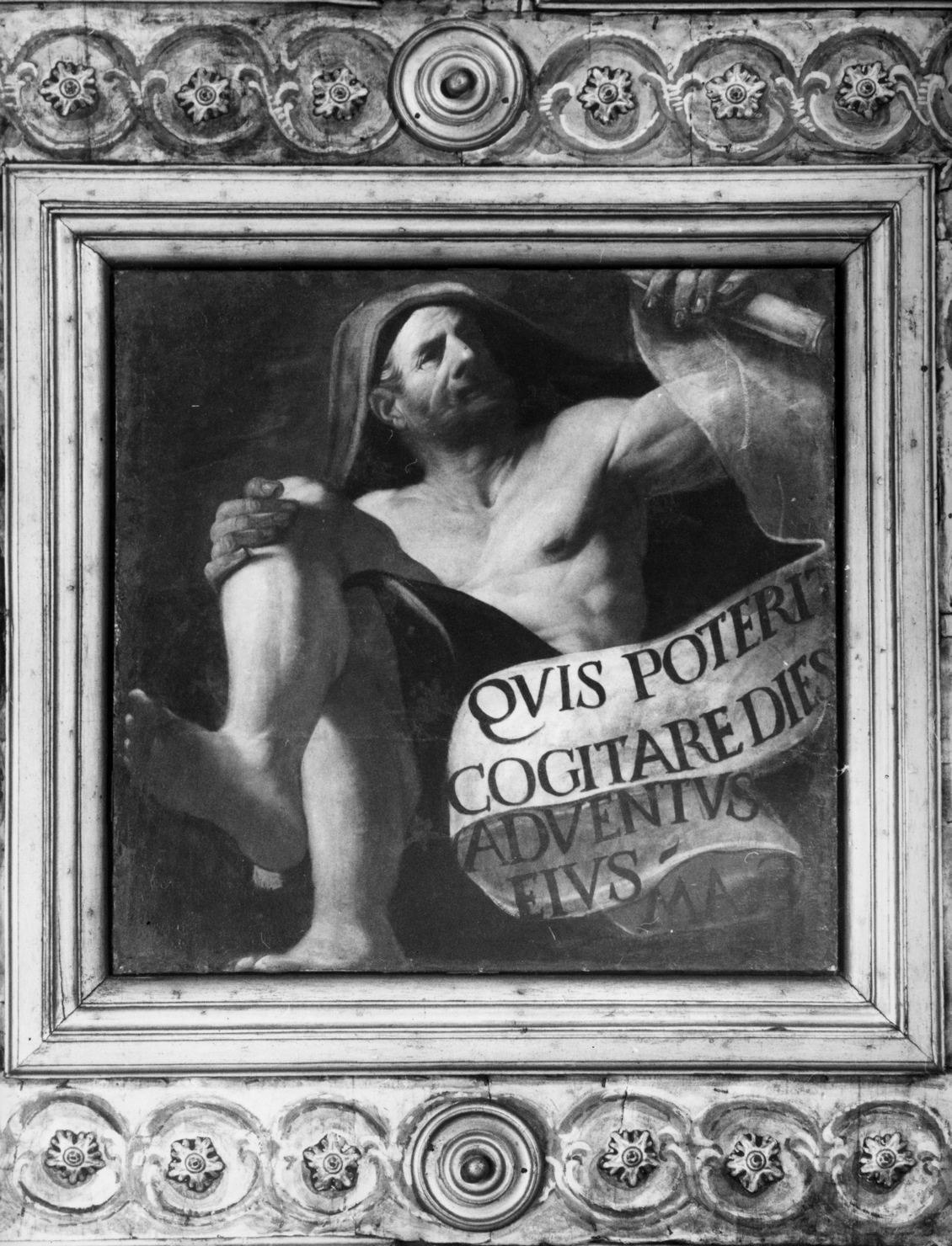 profeta (dipinto, elemento d'insieme) di Vanni Raffaello (sec. XVII)