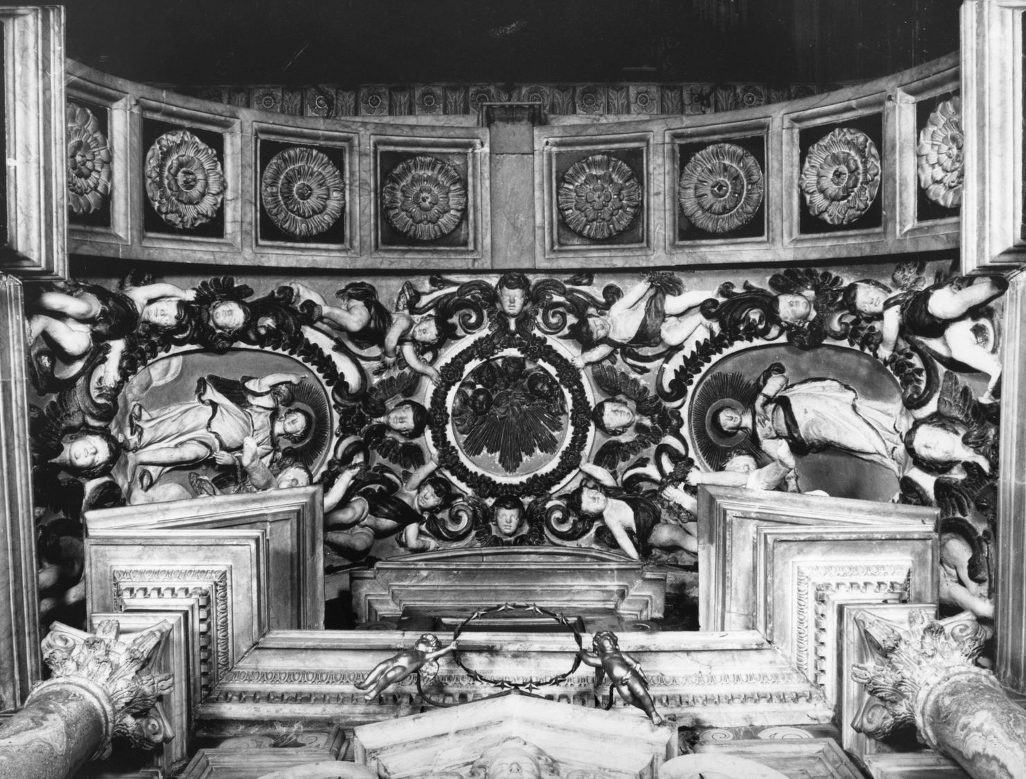 Annunciazione (rilievo) - ambito senese (seconda metà sec. XVII)