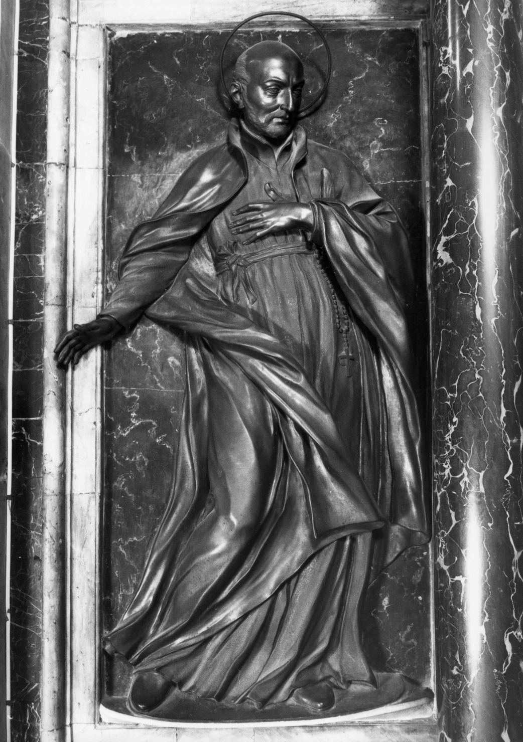 Sant'Ignazio (scultura) - ambito senese (sec. XVII)