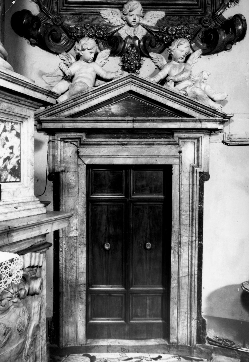 portale - ambito senese (primo quarto sec. XVIII)