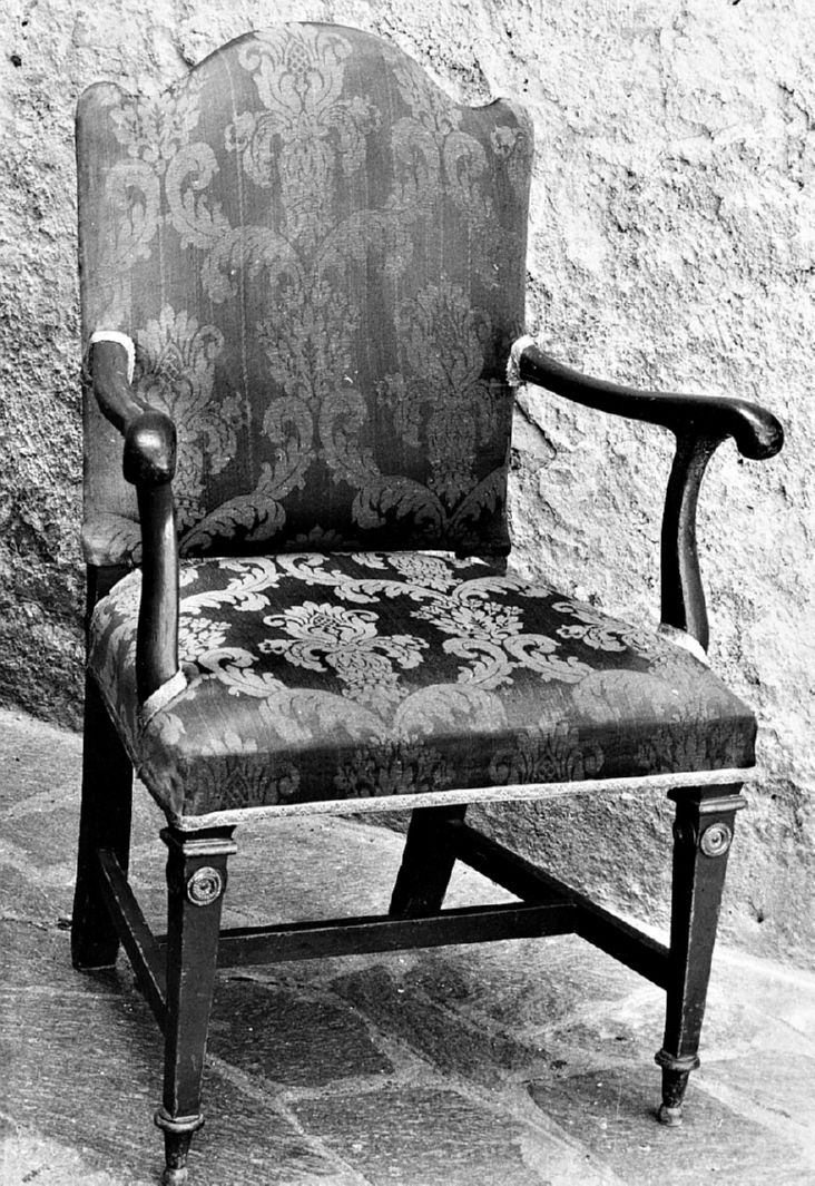 sedia - bottega toscana (prima metà sec. XIX)