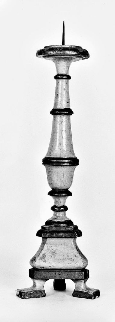 candeliere, serie - bottega toscana (seconda metà sec. XVIII)