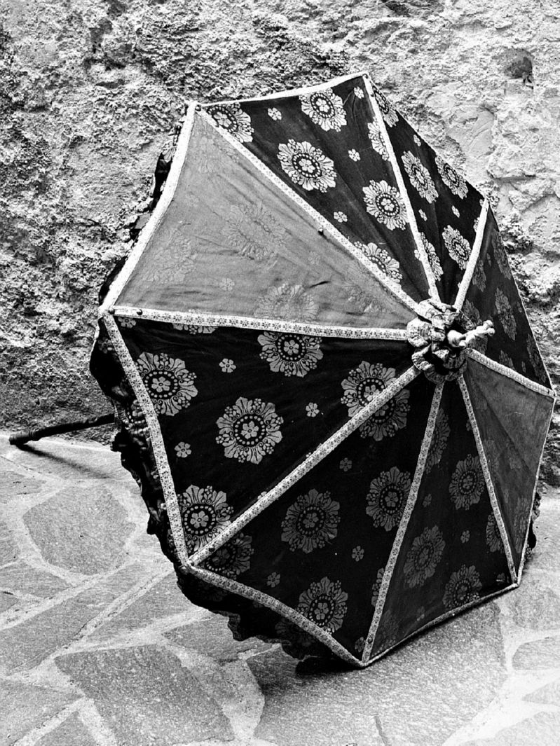 ombrellino processionale - manifattura italiana (metà sec. XIX)