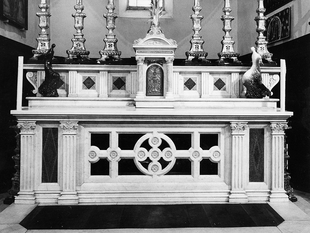 altare maggiore - bottega senese (sec. XX)