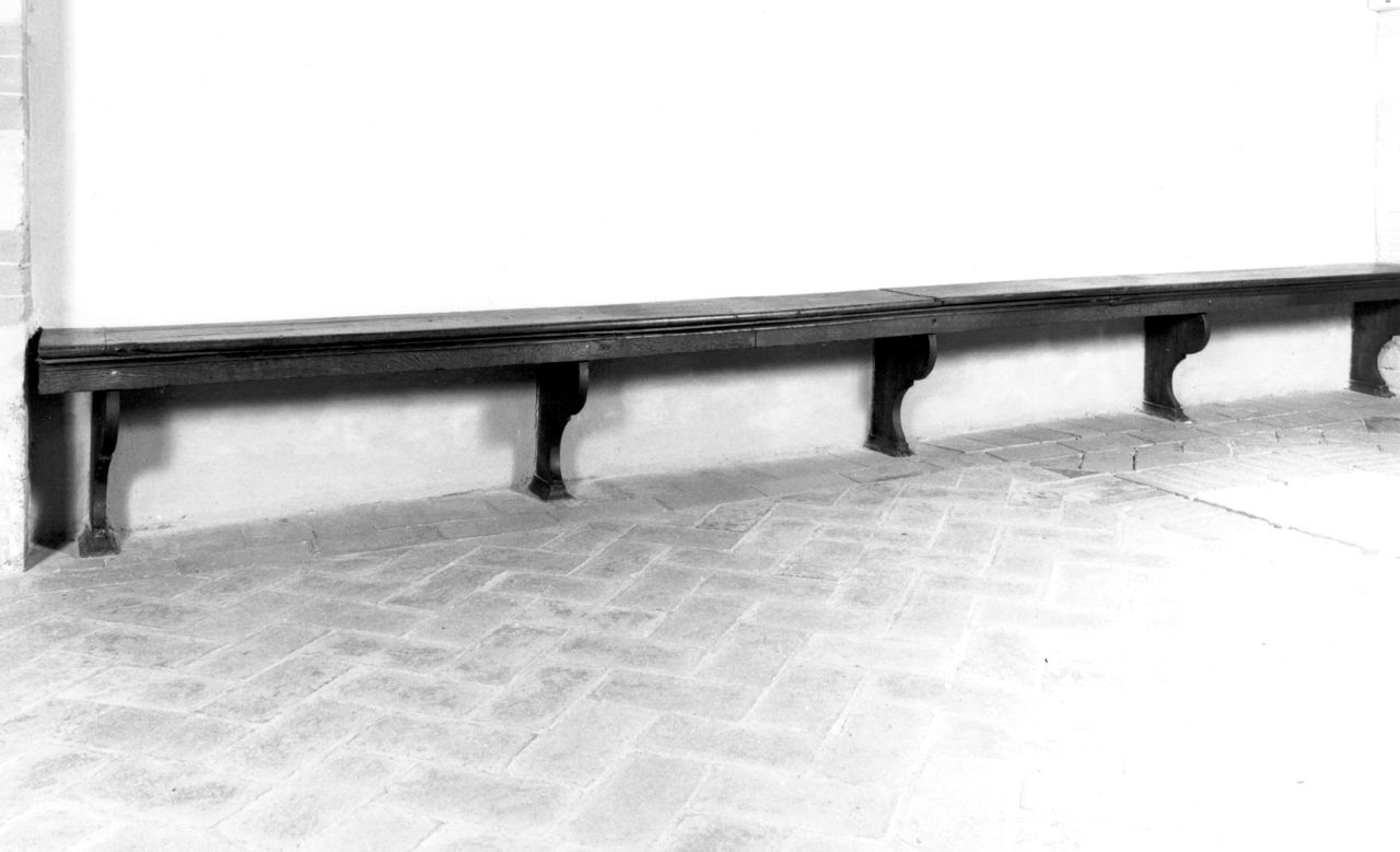 panca, serie - bottega senese (secc. XVIII/ XIX)