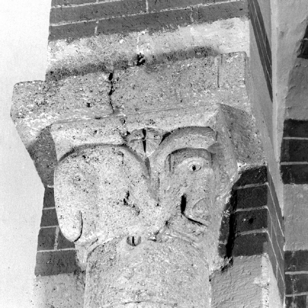 capitello, serie - ambito lombardo (secc. XII/ XIII)