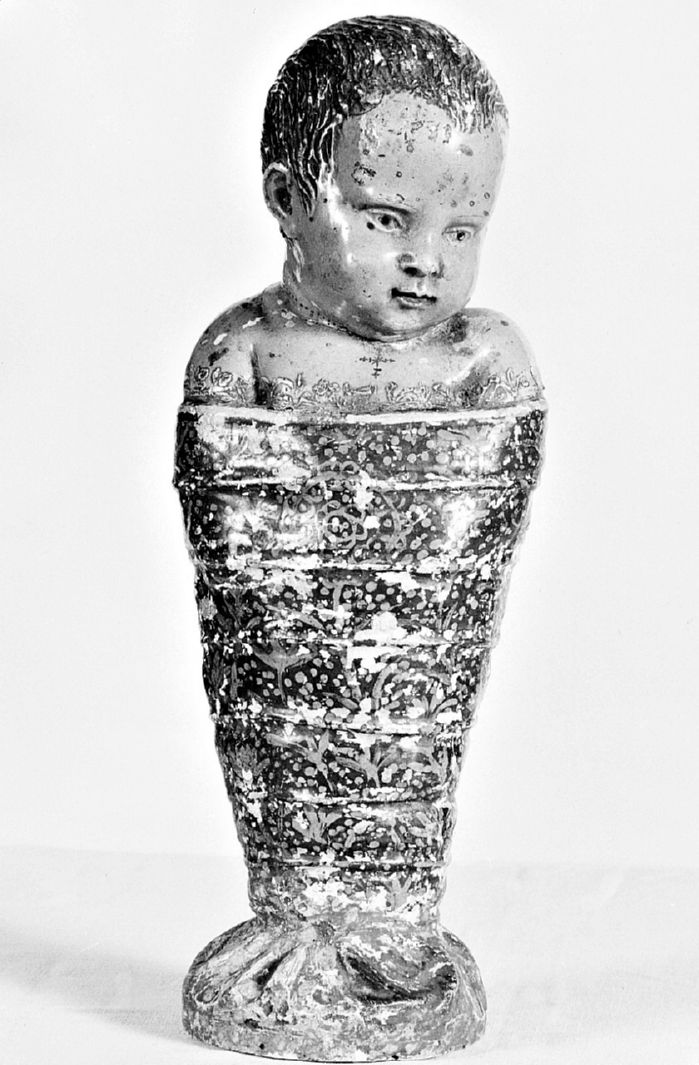 Gesù Bambino (statuetta devozionale) - bottega toscana (seconda metà sec. XVIII)