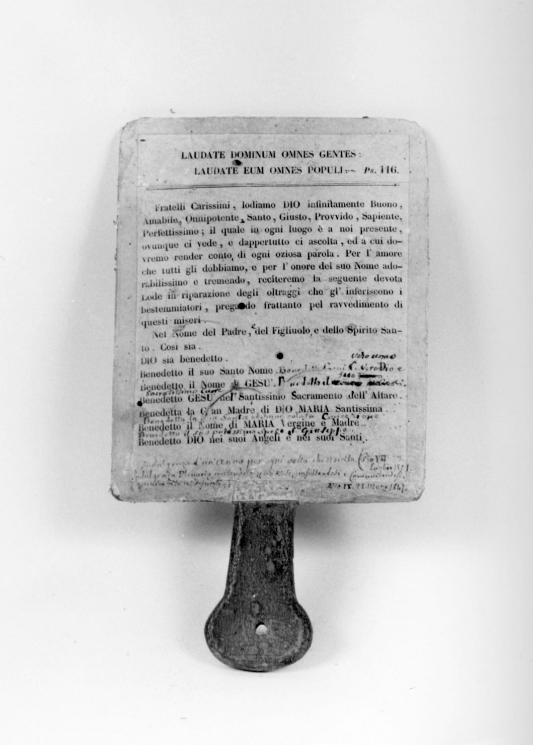 tabella - bottega toscana (sec. XIX)