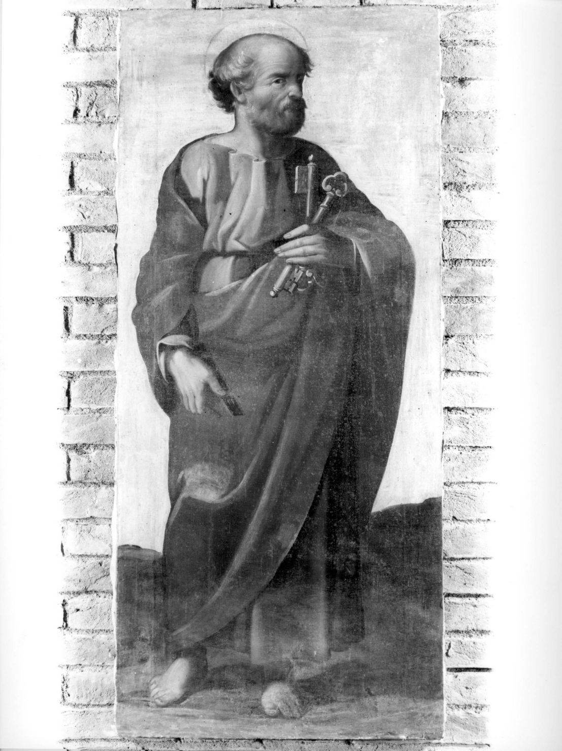 San Pietro (dipinto) - ambito senese (metà sec. XVII)