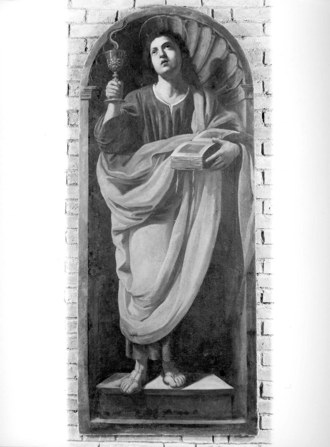 San Giovanni Evangelista (dipinto) di Manetti Rutilio (sec. XVII)