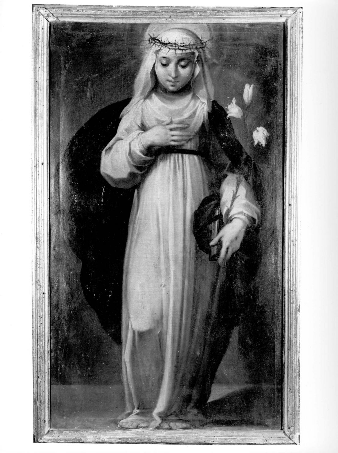 Santa Caterina da Siena (dipinto) di Manetti Rutilio (primo quarto sec. XVII)