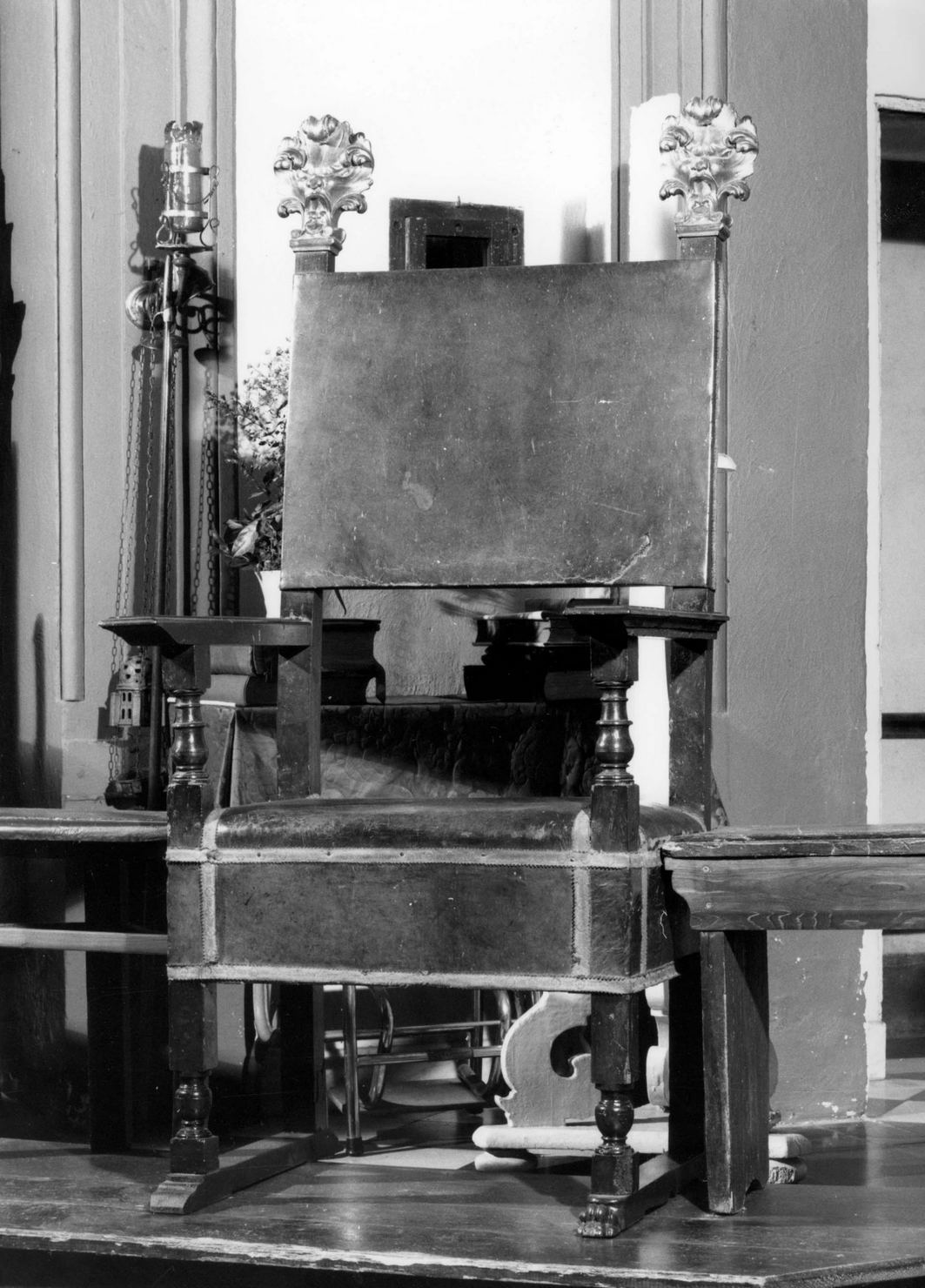 poltrona - bottega senese (seconda metà sec. XVII)