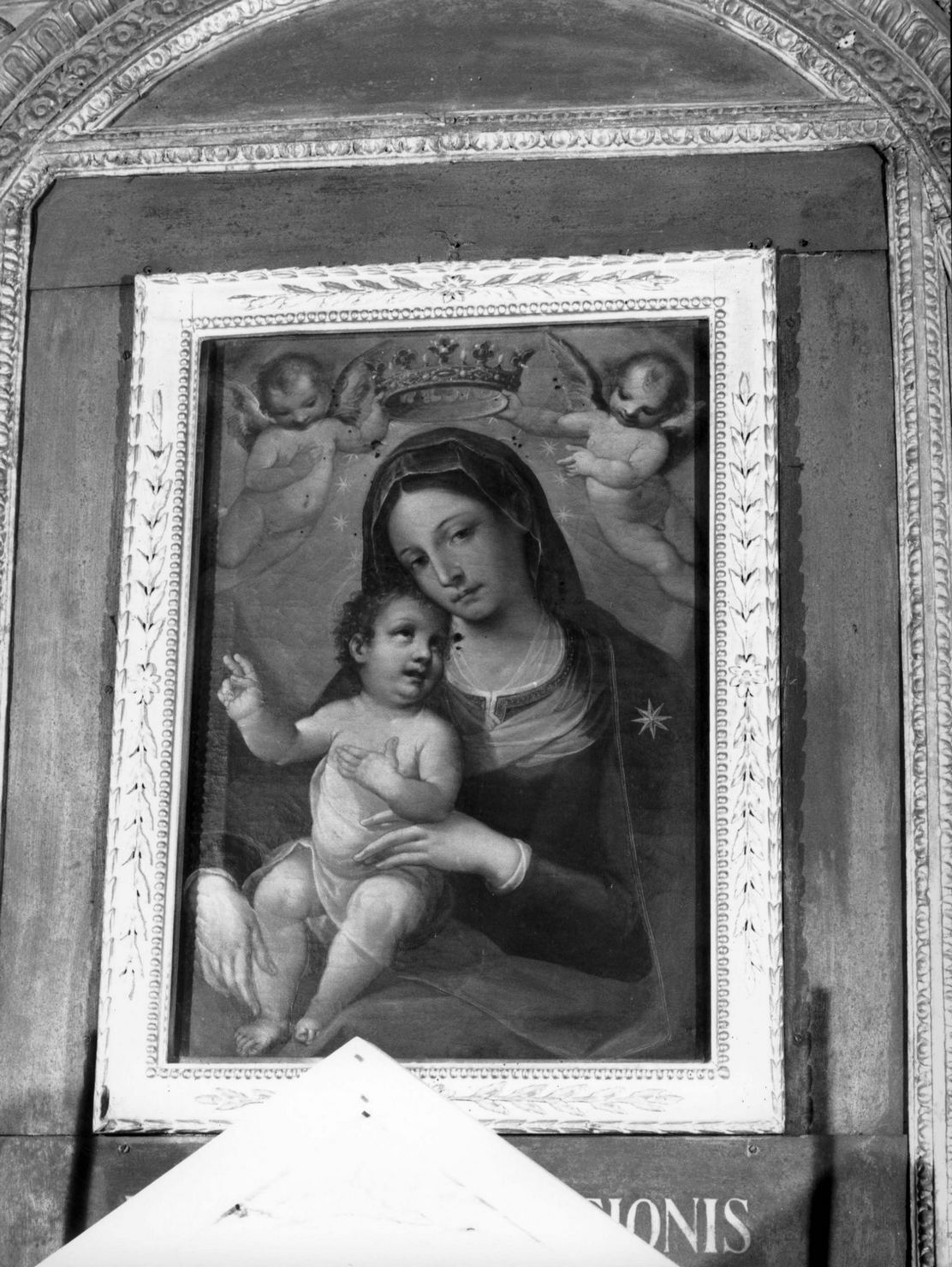 Madonna con Bambino (dipinto) di Rustici Francesco detto Rustichino (sec. XVII)