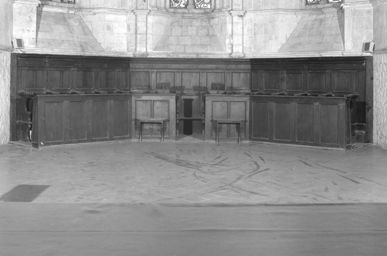 stalli del coro - bottega toscana (sec. XVII)