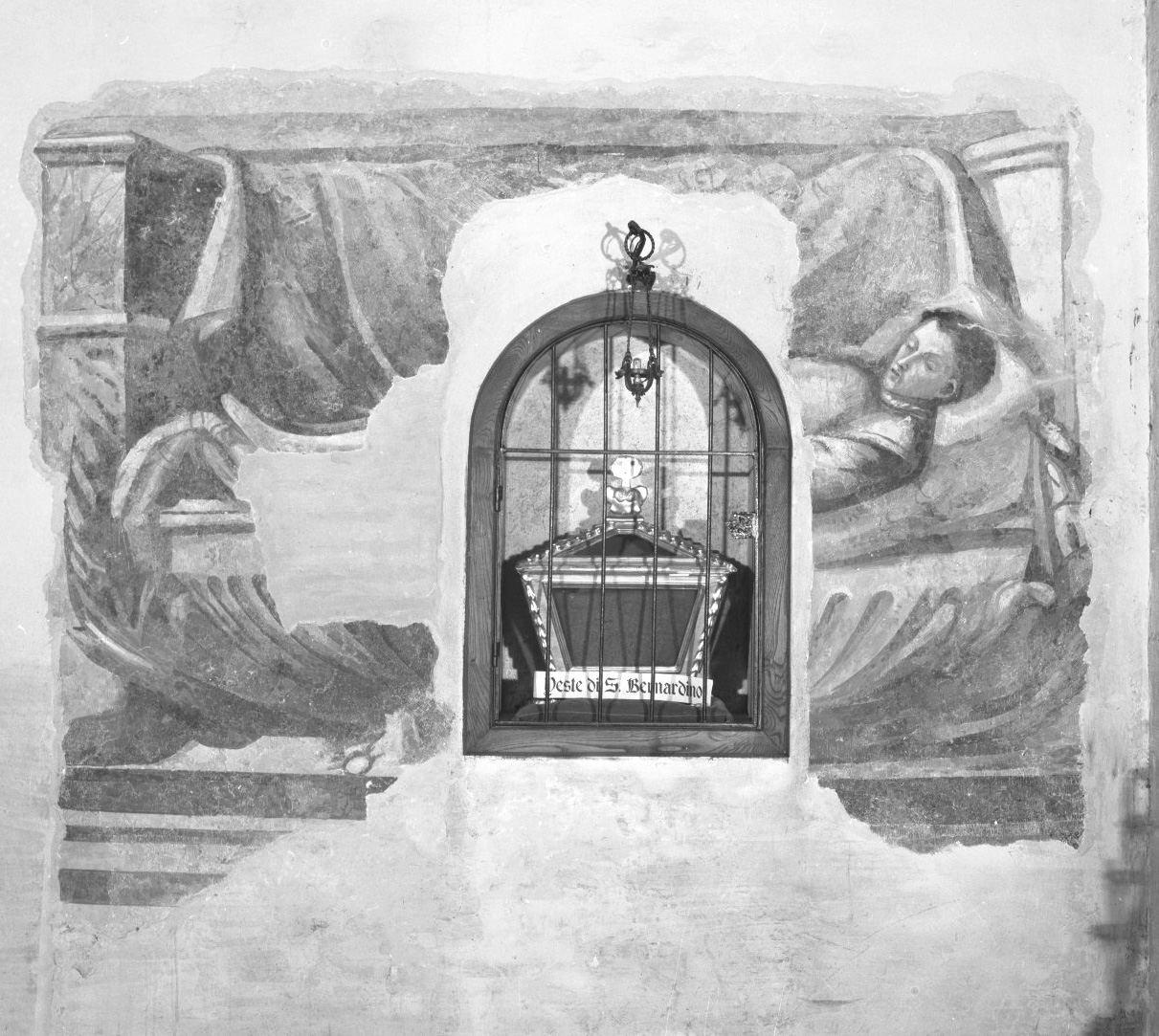 cavaliere defunto (dipinto) - ambito senese (sec. XVII)