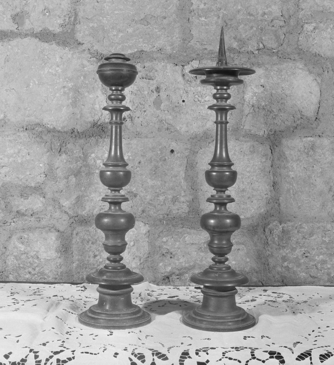 base per croce d'altare, elemento d'insieme - bottega toscana (sec. XVII)