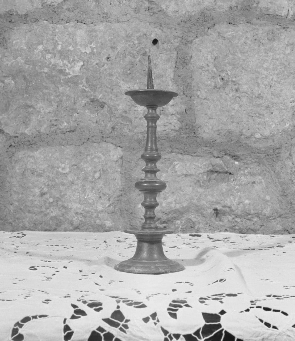 candeliere d'altare - bottega toscana (sec. XVII)