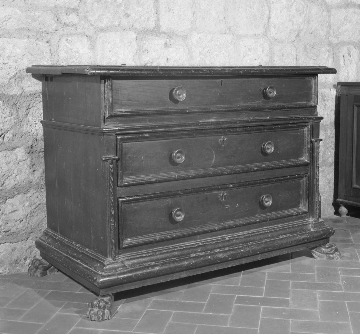 cassettone - bottega toscana (sec. XVII)