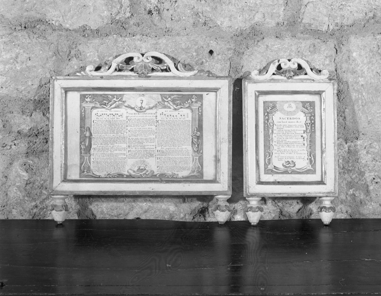 cartagloria, serie - bottega toscana (seconda metà sec. XVIII)