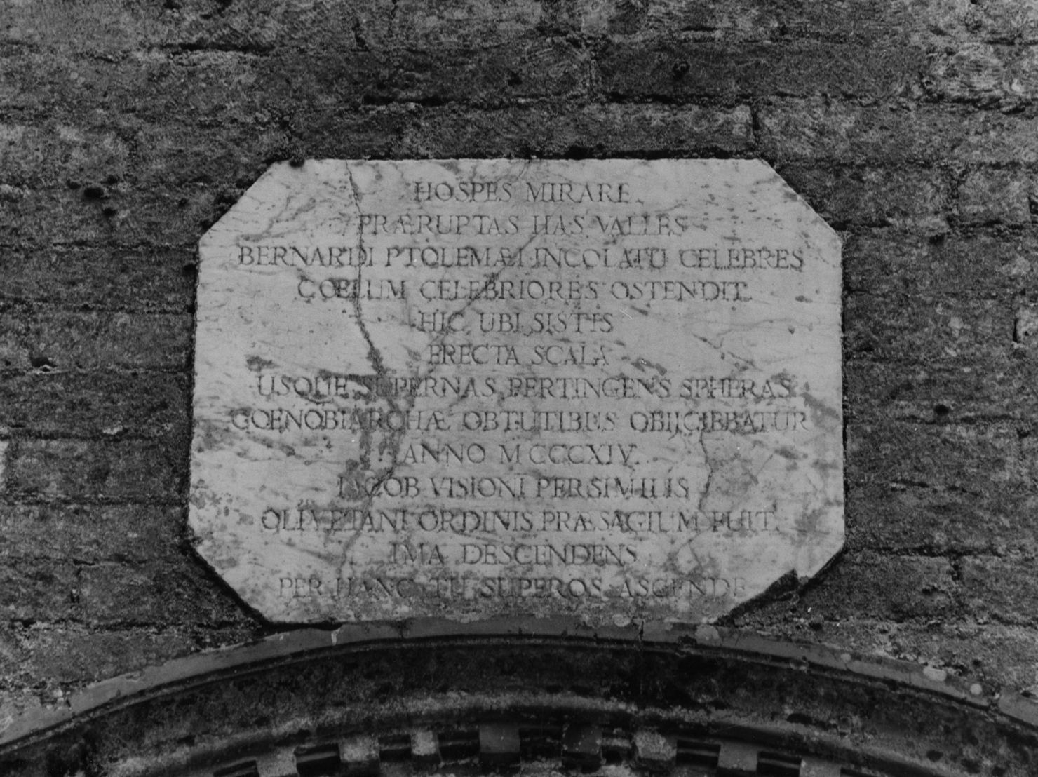 lapide, opera isolata - bottega toscana (sec. XVII)
