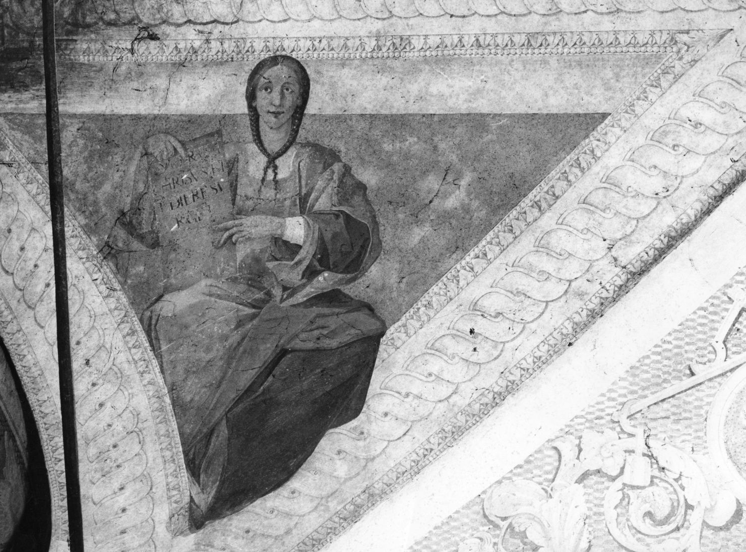 Sibilla Cumana (dipinto, elemento d'insieme) di Novelli Paolo (sec. XVII)