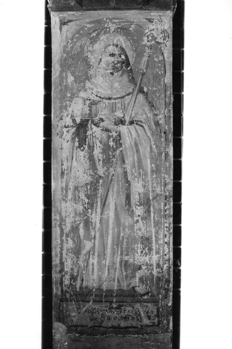 beato Bernardo Tolomei (dipinto, elemento d'insieme) - ambito toscano (sec. XVII)