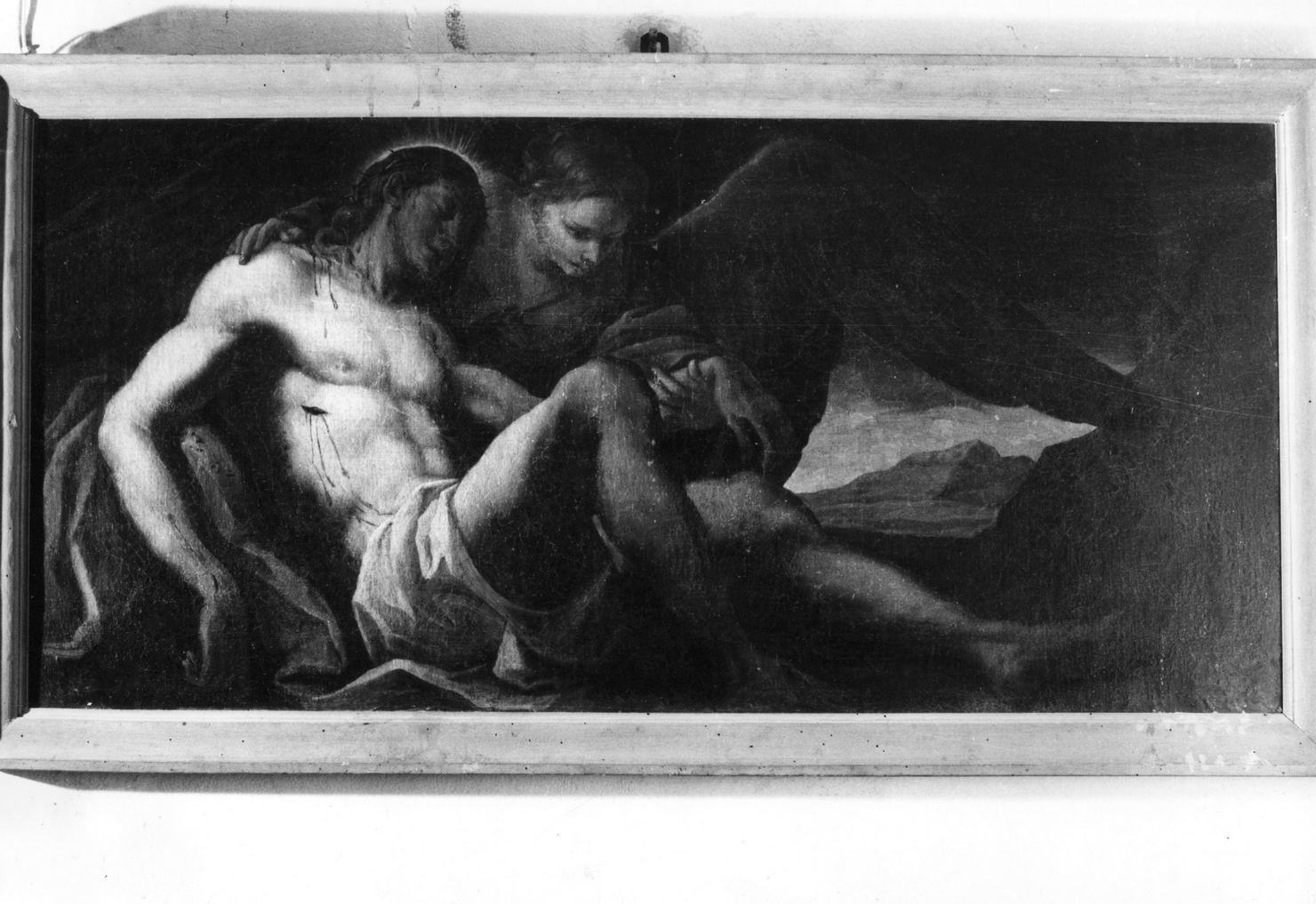 pietà (dipinto) di Nasini Giuseppe Nicola (bottega) (primo quarto sec. XVIII)