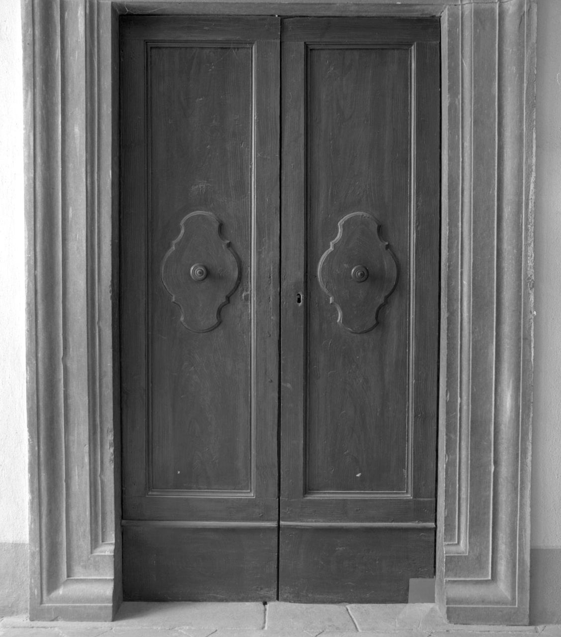 porta - a due battenti - bottega toscana (sec. XIX)