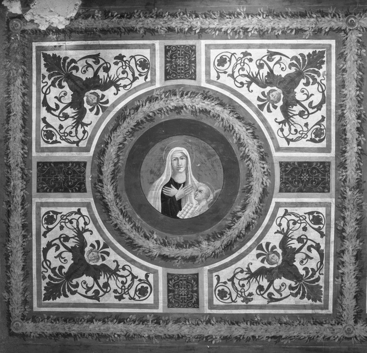 Santa Francesca Romana (dipinto, elemento d'insieme) - ambito toscano (ultimo quarto sec. XVIII)