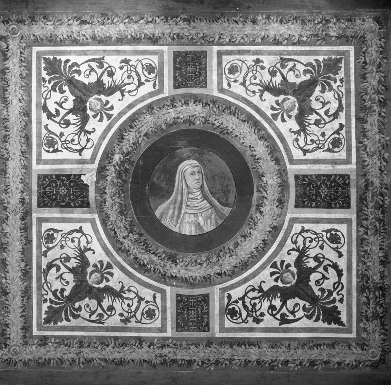 Santa Francesca Romana (dipinto, elemento d'insieme) - ambito toscano (ultimo quarto sec. XVIII)