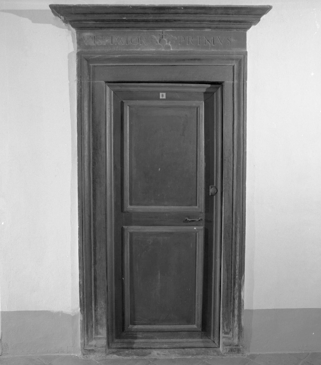 mostra di portale, elemento d'insieme - bottega toscana (sec. XV)