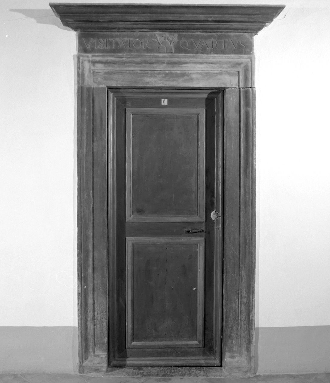 mostra di portale, elemento d'insieme - bottega toscana (sec. XV)