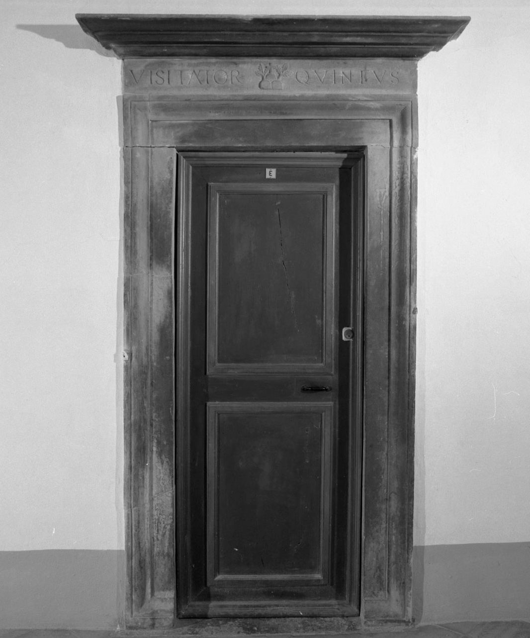 mostra di portale, elemento d'insieme - bottega toscana (sec. XV)