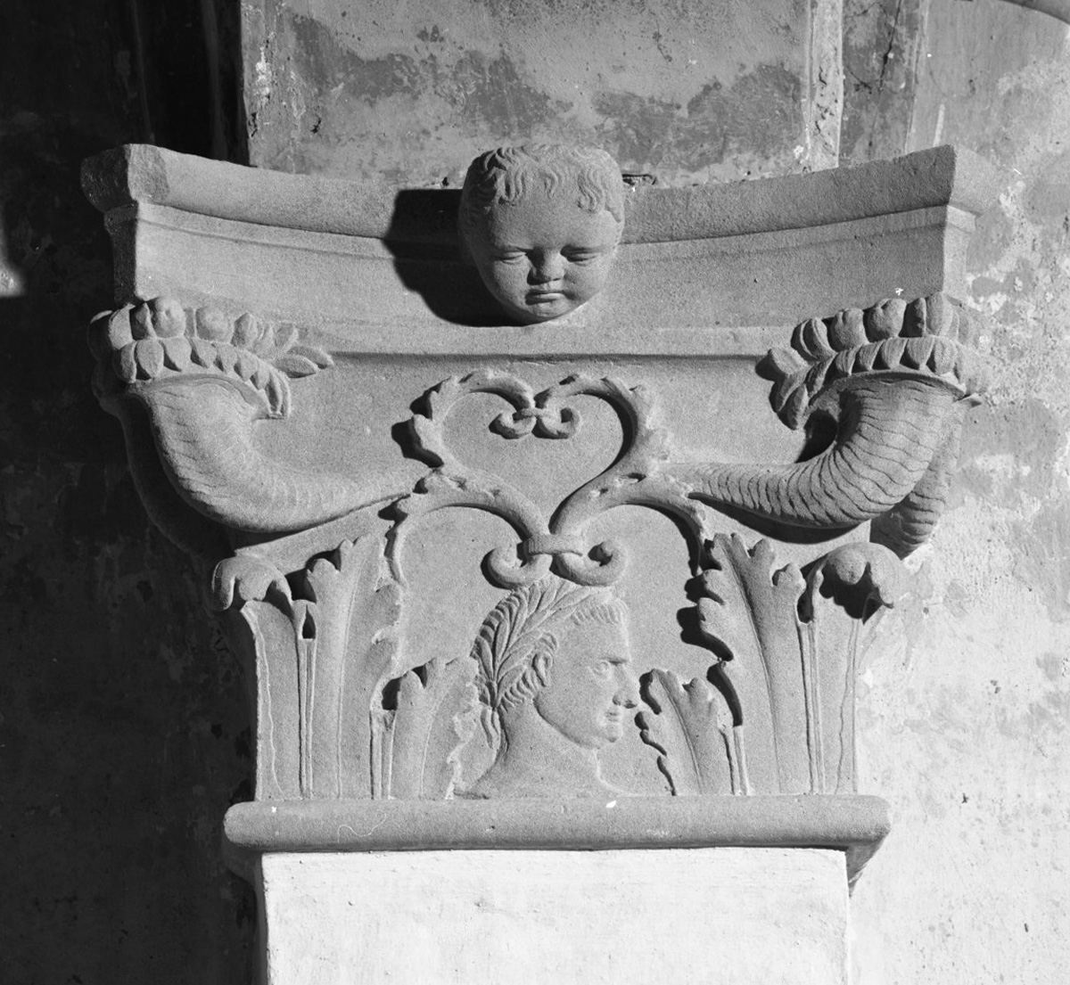 peduccio, elemento d'insieme - bottega toscana (ultimo quarto sec. XV)