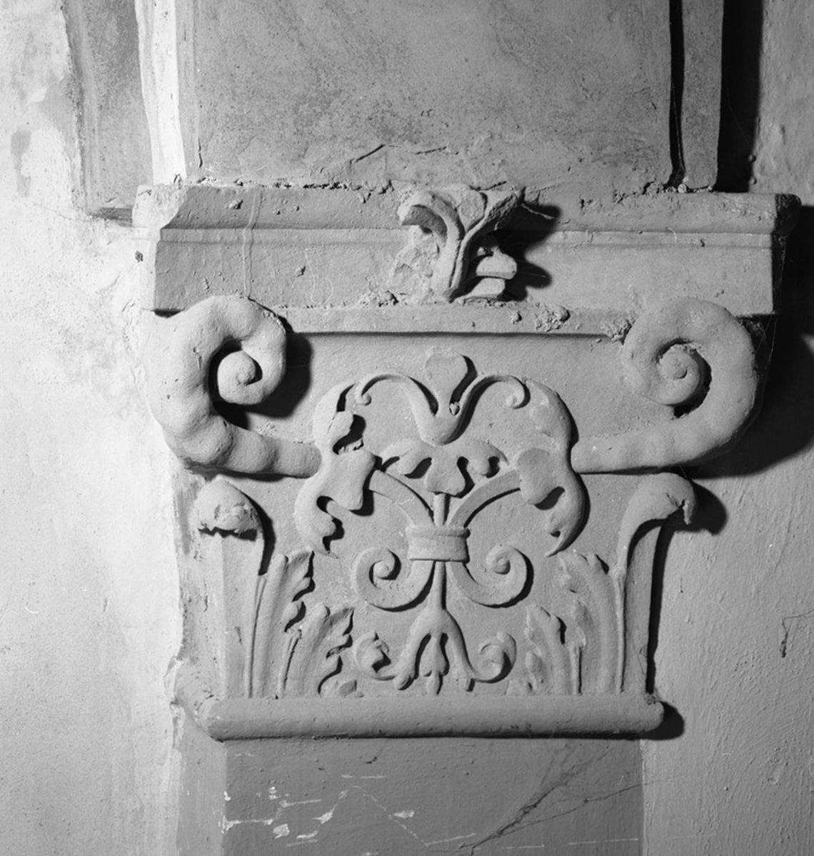 peduccio, elemento d'insieme - bottega toscana (ultimo quarto sec. XV)