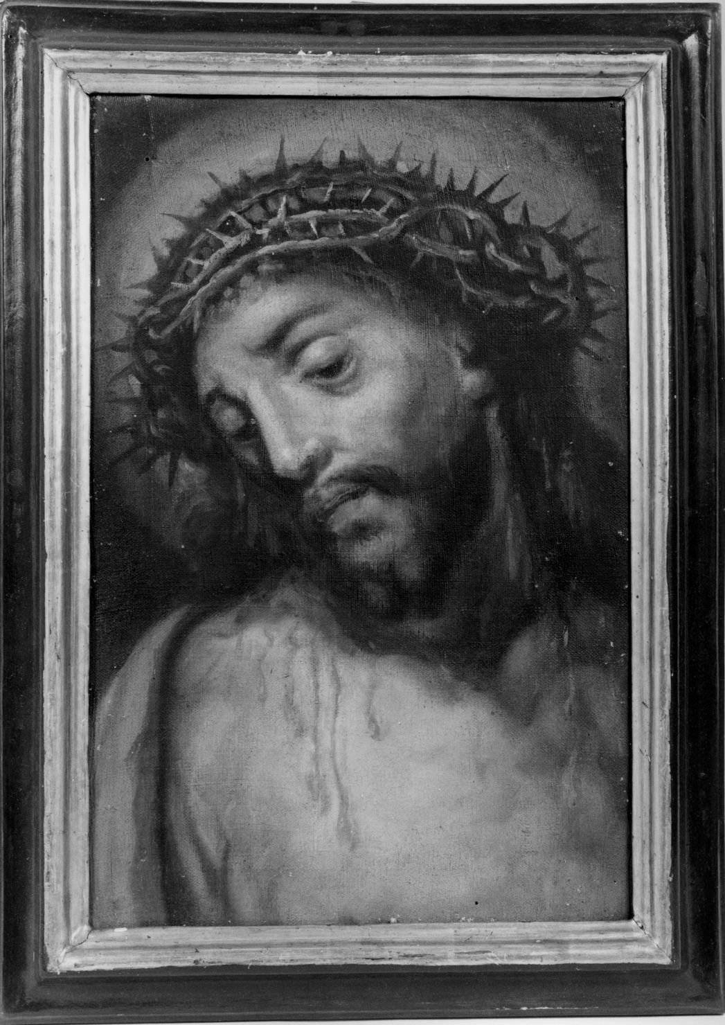 Cristo coronato di spine (dipinto) - ambito senese (sec. XVII)