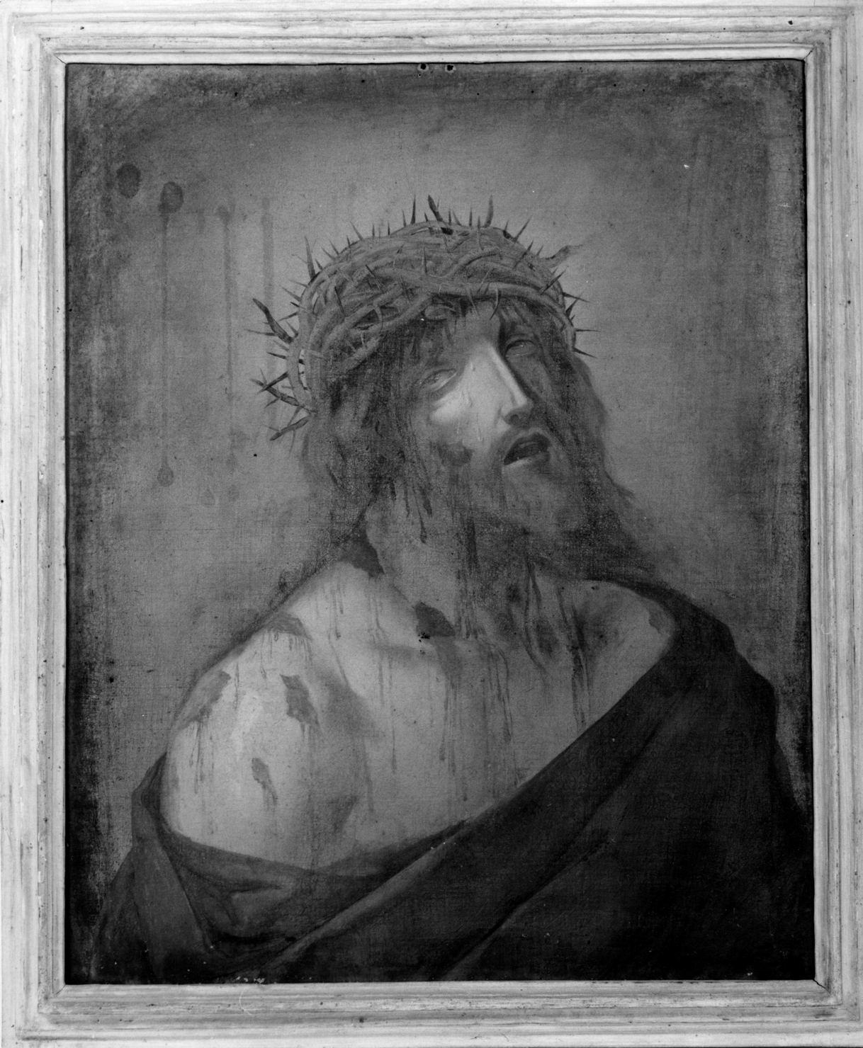 Cristo coronato di spine (dipinto) - ambito senese (primo quarto sec. XVII)