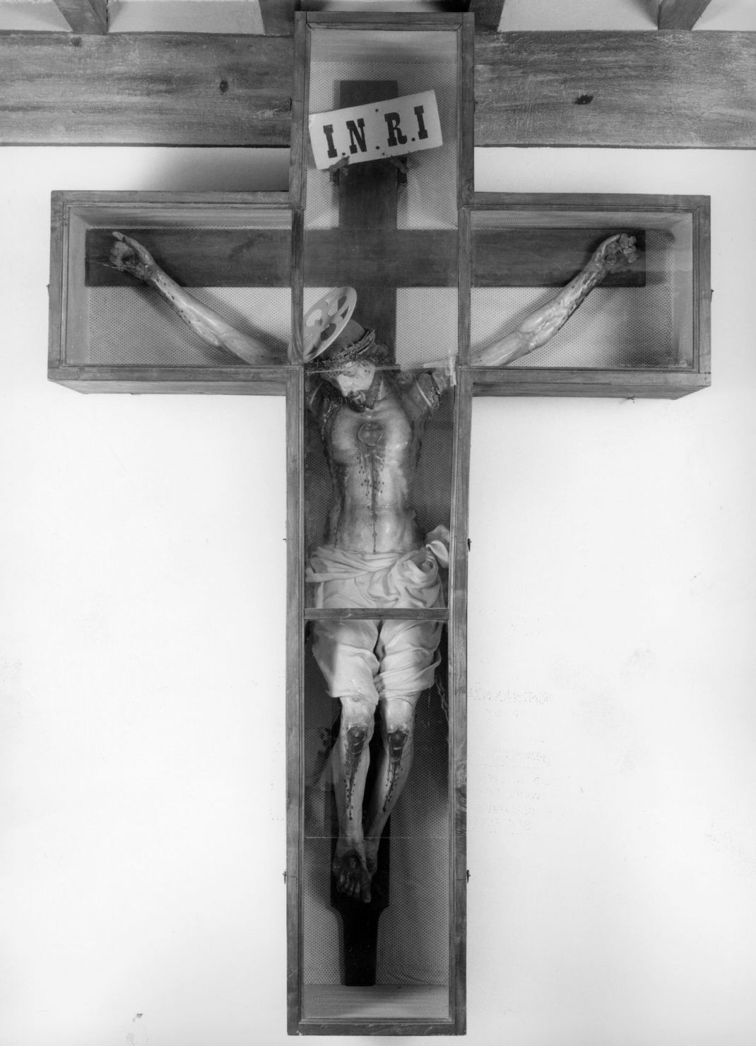 Cristo crocifisso (croce) - bottega toscana (sec. XVIII)