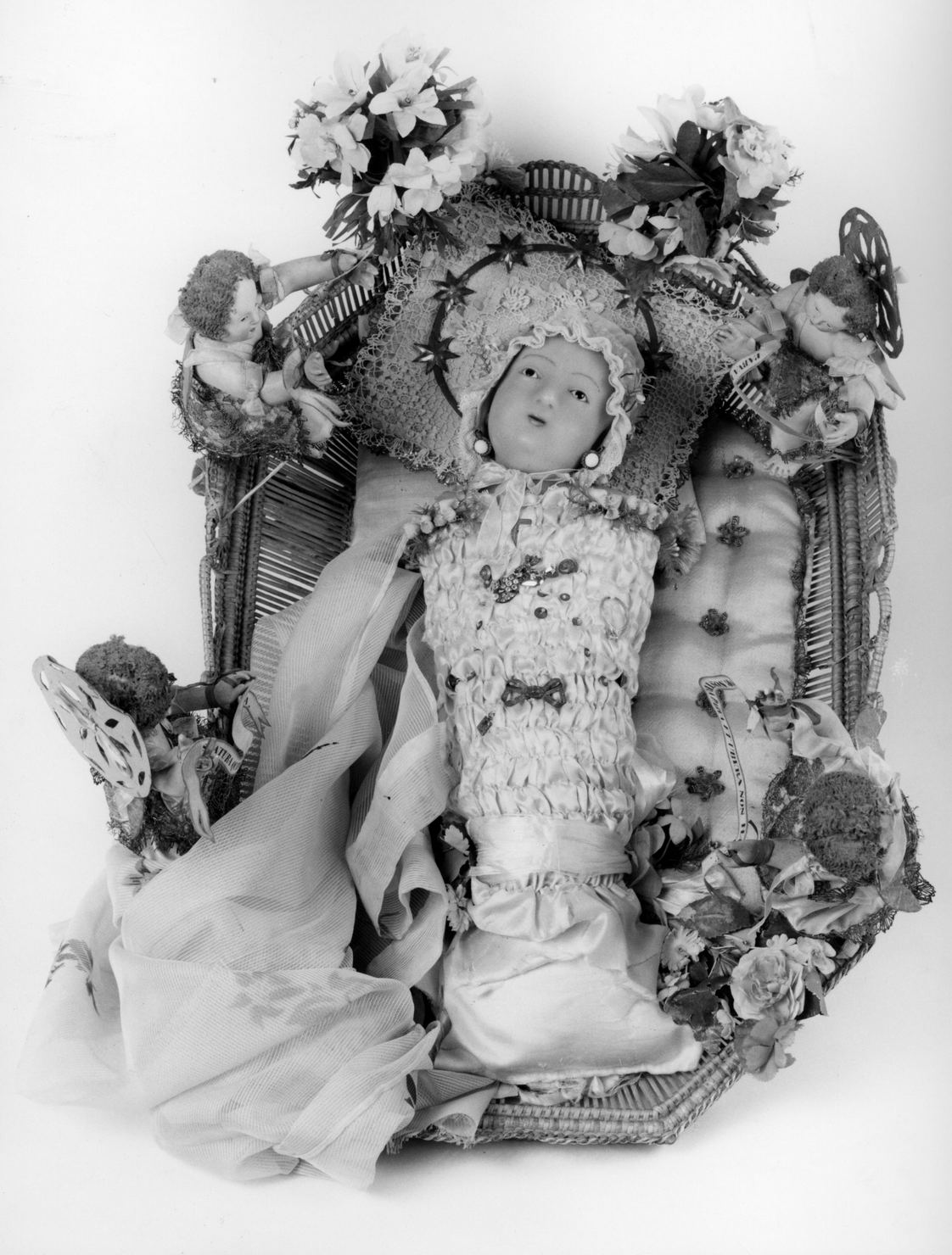 Maria Vergine bambina (statuetta devozionale) - manifattura Italia centrale (sec. XVIII)
