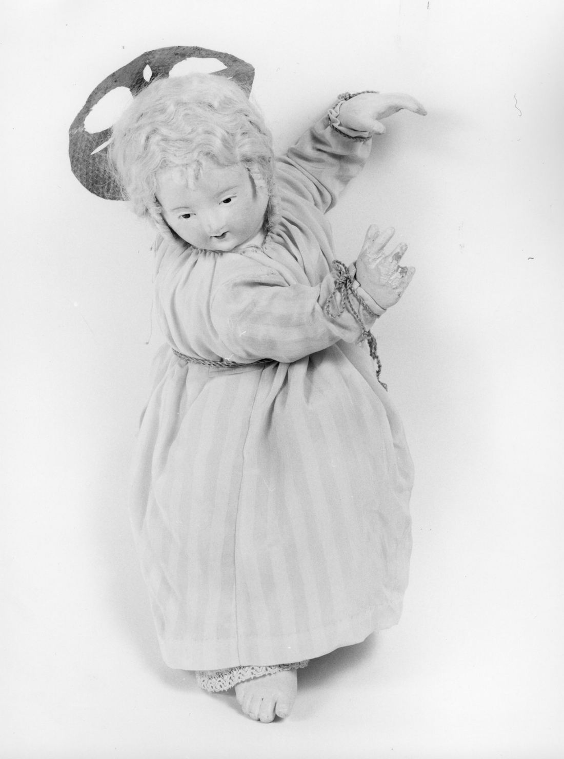 Gesù Bambino (statuetta devozionale) - manifattura Italia centrale (fine/inizio secc. XVIII/ XIX)