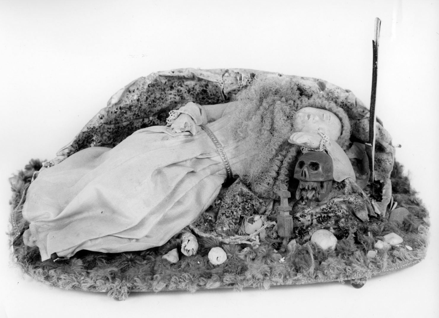 Gesù Bambino (statuetta devozionale) - manifattura Italia centrale (fine/inizio secc. XVIII/ XIX)