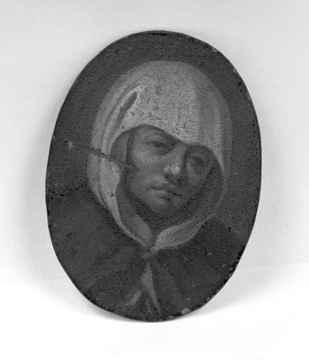 ritratto di Madre Passitea Crogi (dipinto) - bottega senese (primo quarto sec. XVII)