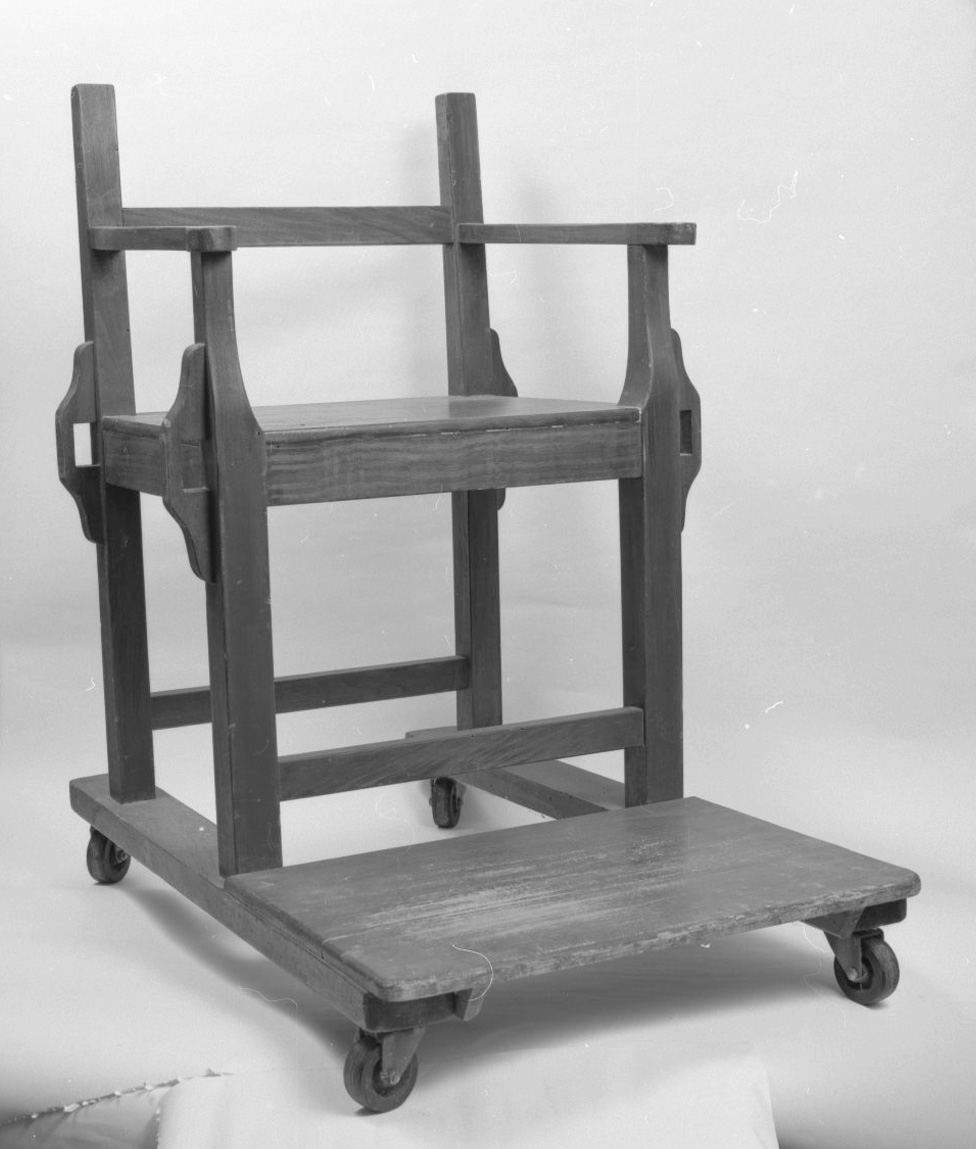 sedia gestatoria - bottega toscana (sec. XVIII)