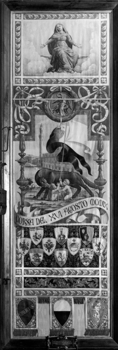 Madonna (palio, opera isolata) di Venturini Nazzareno (sec. XX)