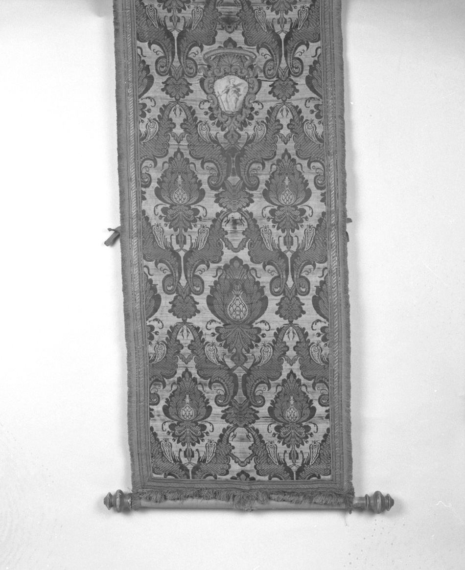 Santa Teodora (banda processionale) - manifattura toscana, ambito senese (seconda metà sec. XVII)