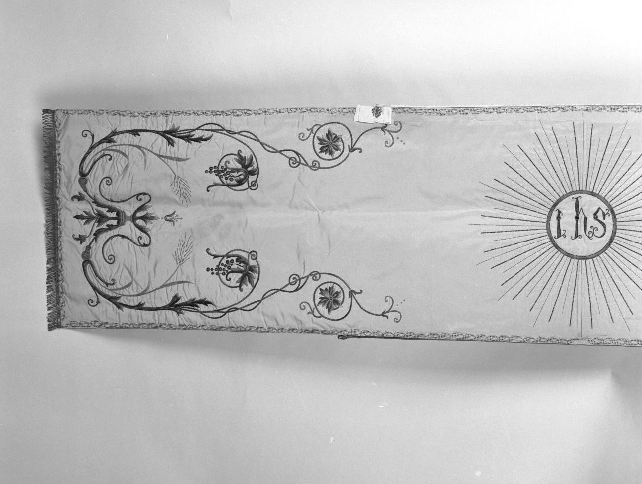 velo omerale - manifattura italiana (seconda metà sec. XIX)