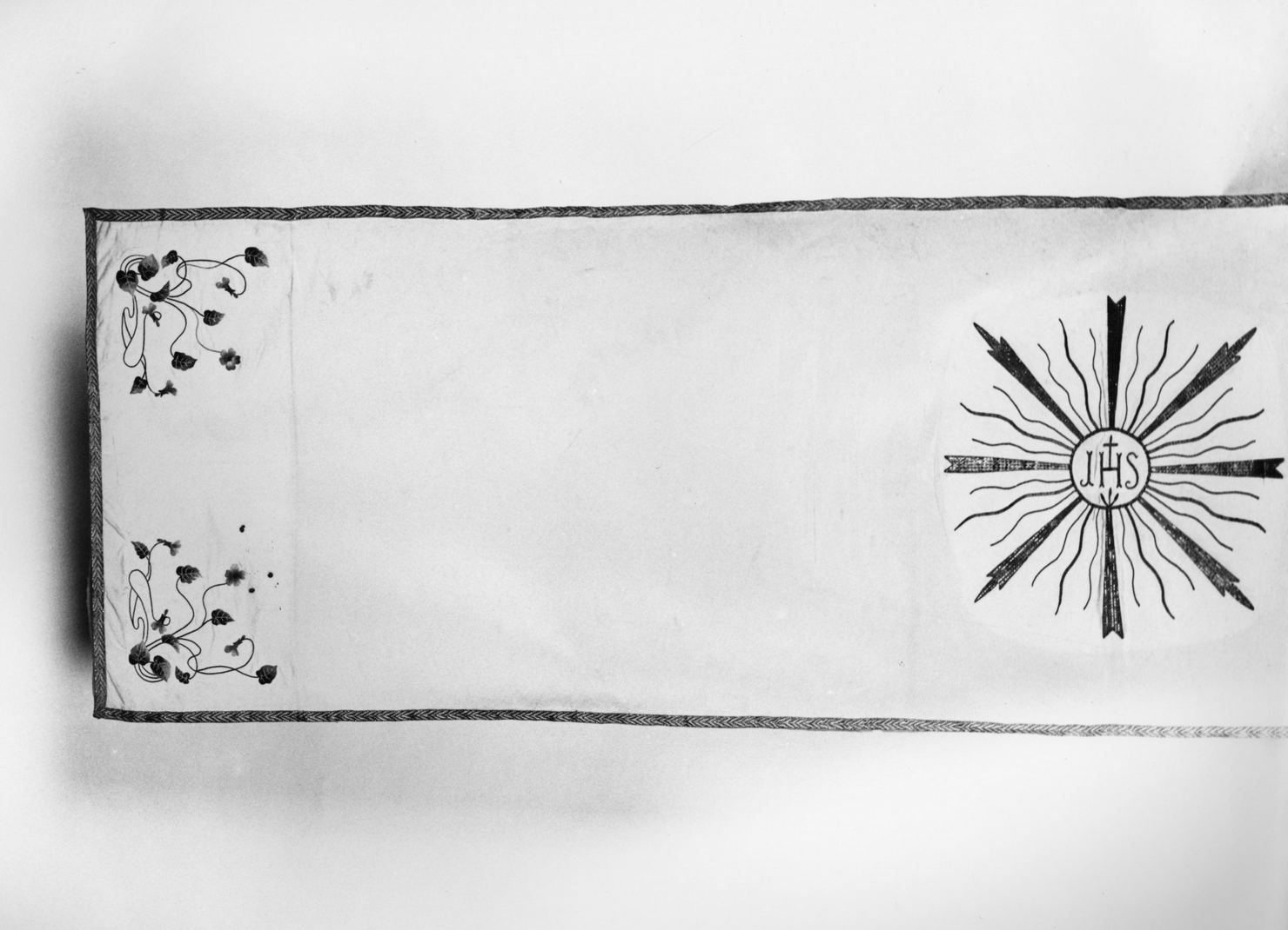 velo omerale - manifattura italiana (seconda metà sec. XIX)