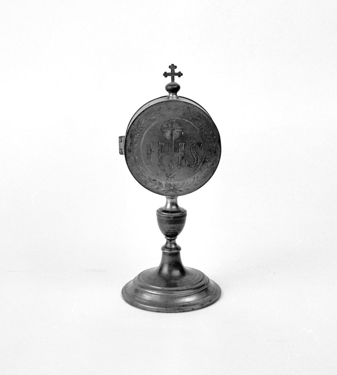 monogramma cristologico (teca eucaristica) - bottega toscana (sec. XIX)
