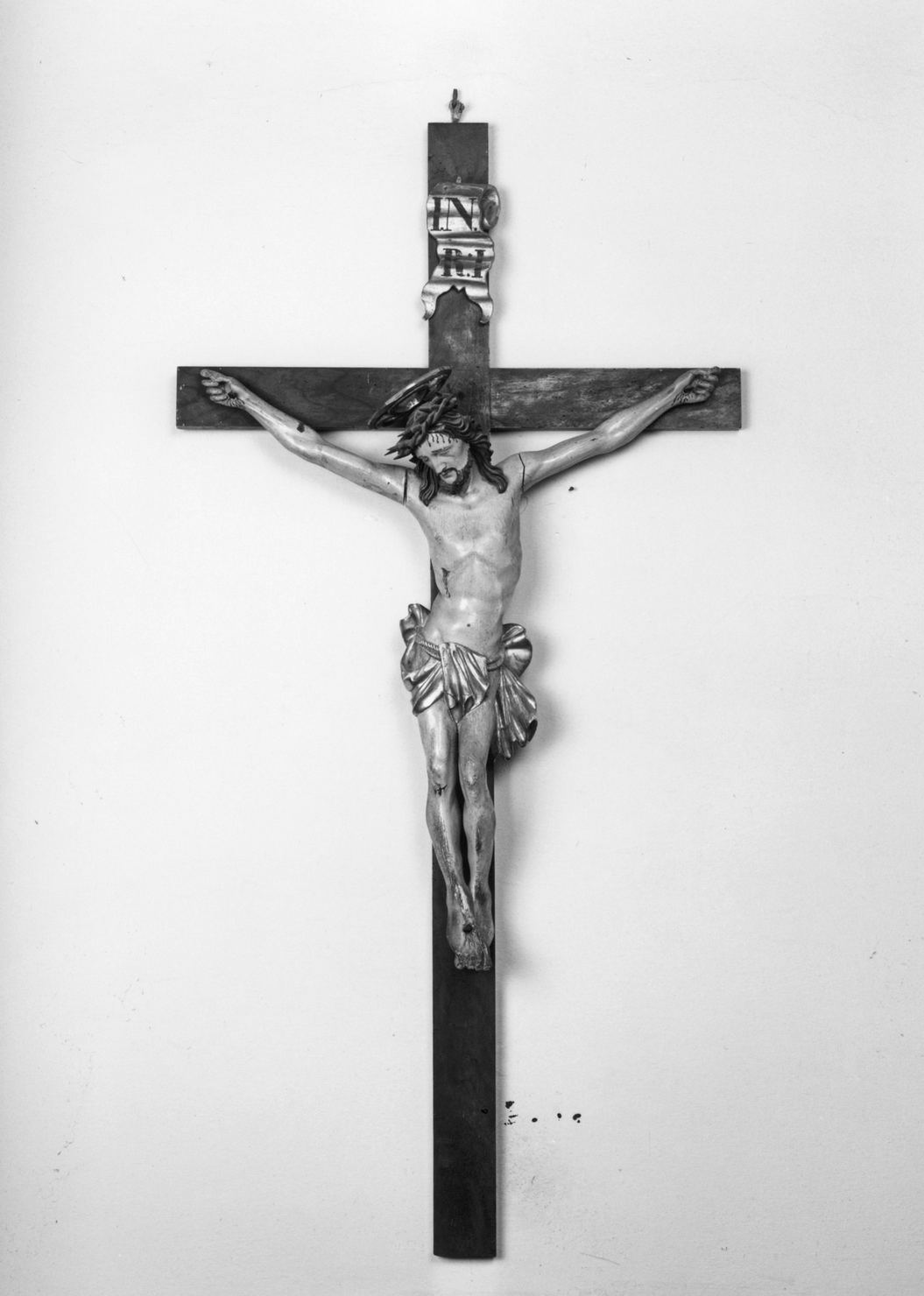 Cristo crocifisso (croce processionale) - bottega toscana (sec. XIX)